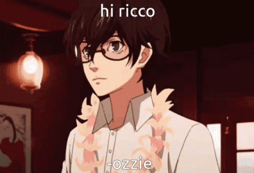 anime screenss, an animated scene of a person wearing glasses