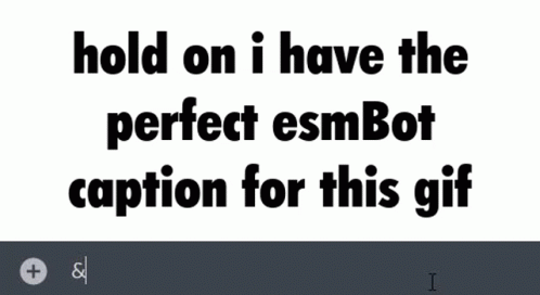 a computer screen with an error message and the text should hold on i have the perfect esmbot option for this gift