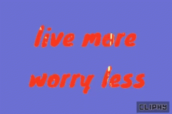 a video game called'live more worry less '