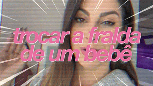 an advert with the word trocar a fralda del umbe on it