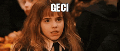 a picture of a girl wearing a tie and saying gece
