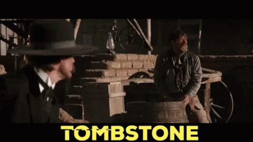 a scene from the film tombstoneone
