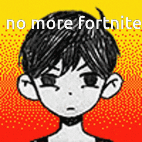 a blue and white image with text stating that no more forties