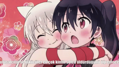 an image of a anime characters kissing each other