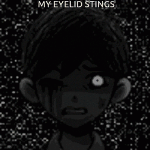 the creepy face of a young man with eyes that say, my eyed sings