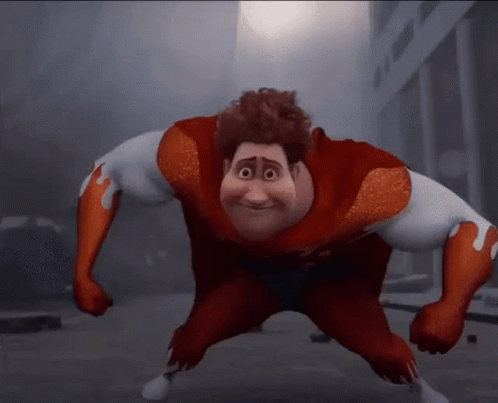 a picture of a big hero from the movie incredible