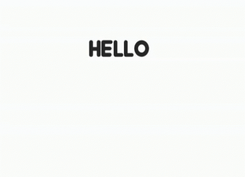 the word hello written in black in an image