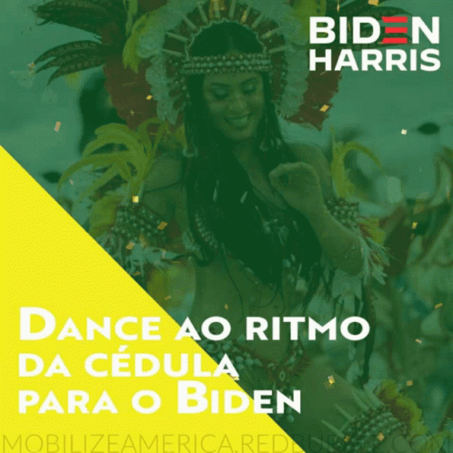 advertit for the international latin festival of biden harris