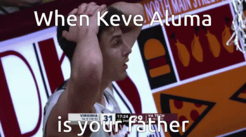 man in the middle of a quote that reads, when steve kevee atma is your father