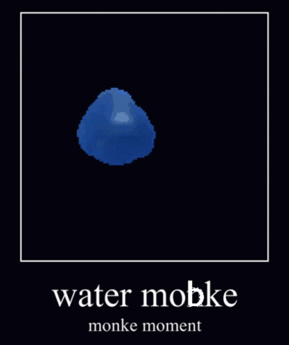 the water mokke logo is pictured in this dark, framed image