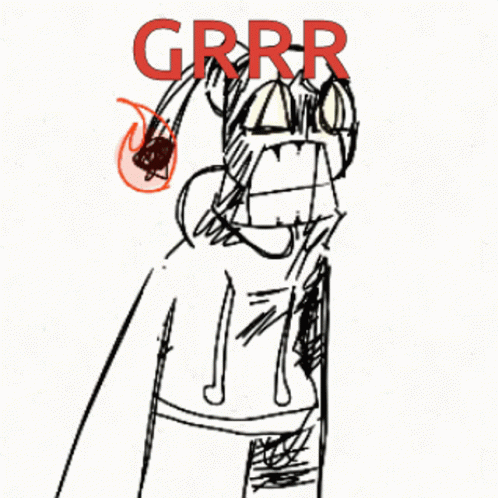 a drawing of a man with a hoodie with the letters g r p and on