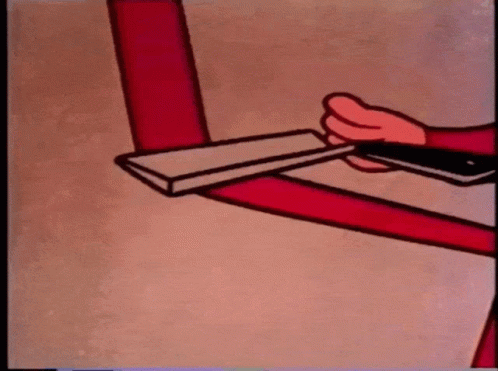 a cartoon of a hand using a remote to get soing on the television screen
