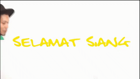 a man in a hat with the word'slama - t - siamg'painted on it