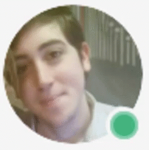 a person is shown with a green circle