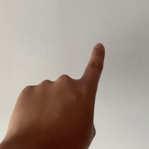 a hand giving the thumbs up sign