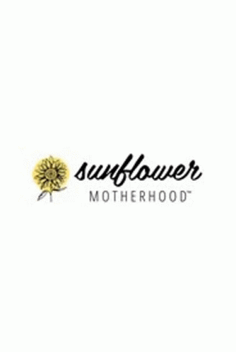 a logo for sunflower motherhood
