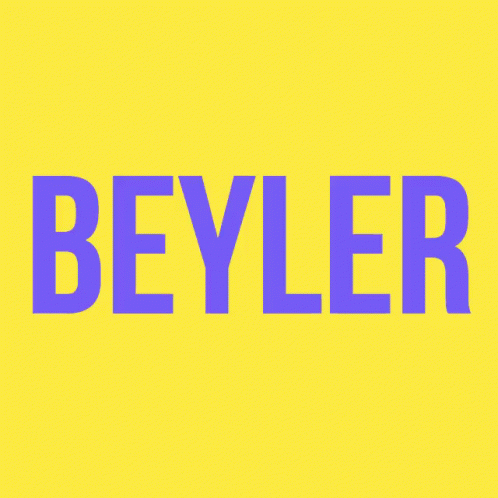 a pink - and - blue type of art that says beryler