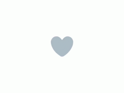 a white heart shaped object on a white background