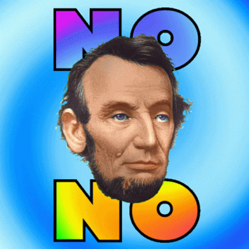 a portrait of aham lincoln is framed in colorful words