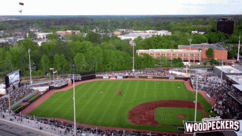 a high - speed camera captures the baseball field