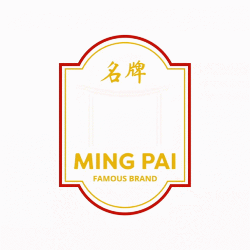 the ming pai nd logo is seen here
