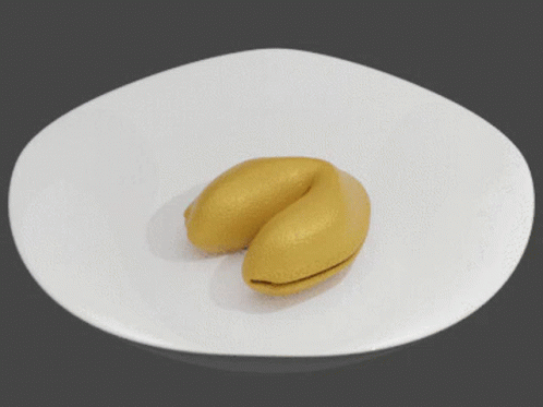 an object that is very small on a plate