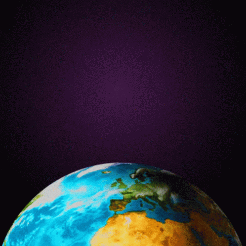 a close up of the earth with dark background